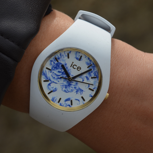 RELÓGIO ICE WATCH BLUE WHITE PORCELAIN TAM: M 'IC019227'
