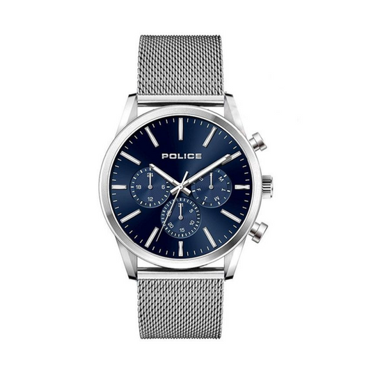 RELÓGIO POLICE 'PATRIOT' PRATEADO 'P15599JS03MMM'